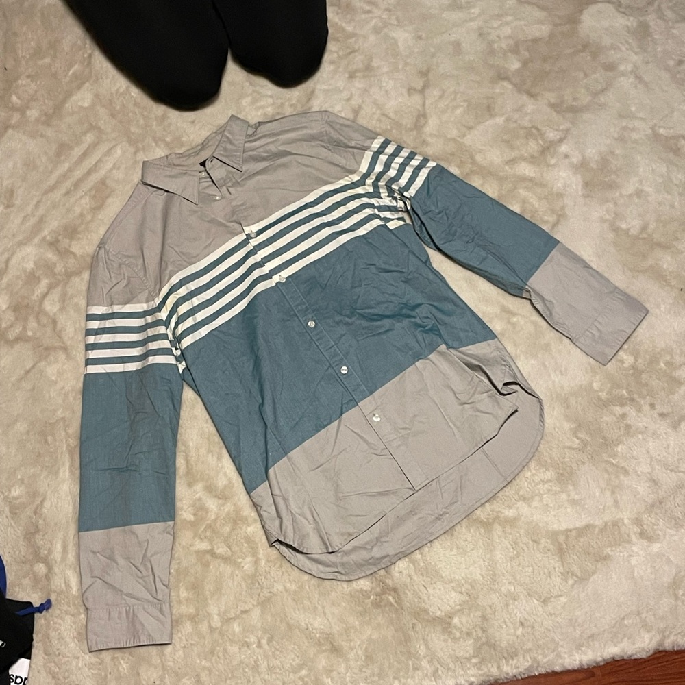 EDUN casual dress button up